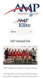 Mobile Screenshot of ampvolleyball.com